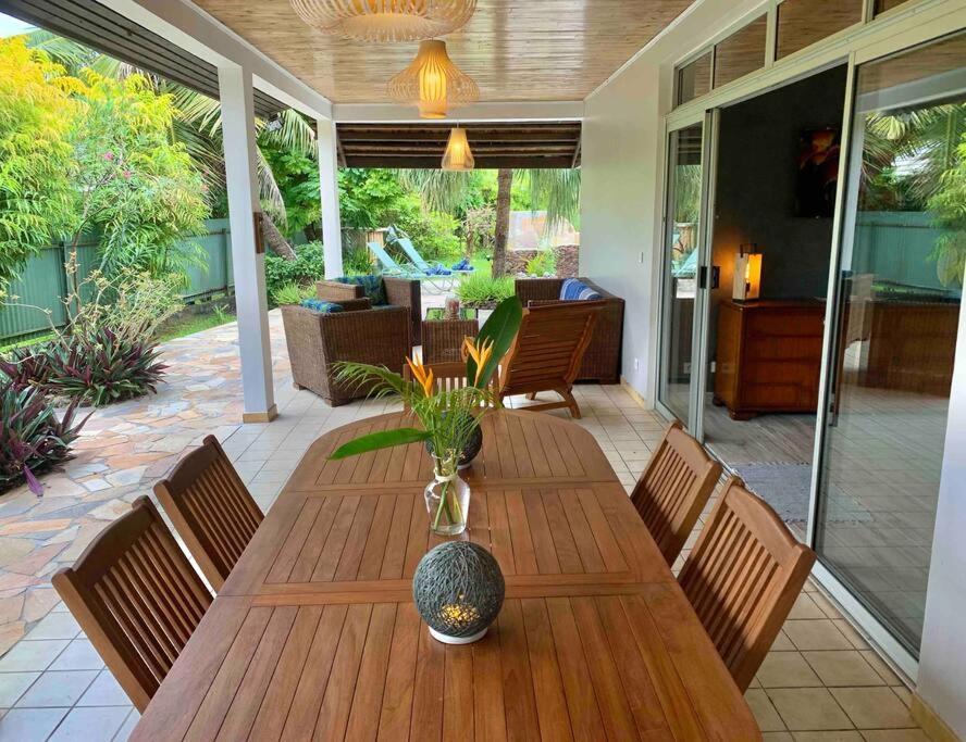 Villa Hoama Lodge Moorea Teavaro Exteriér fotografie