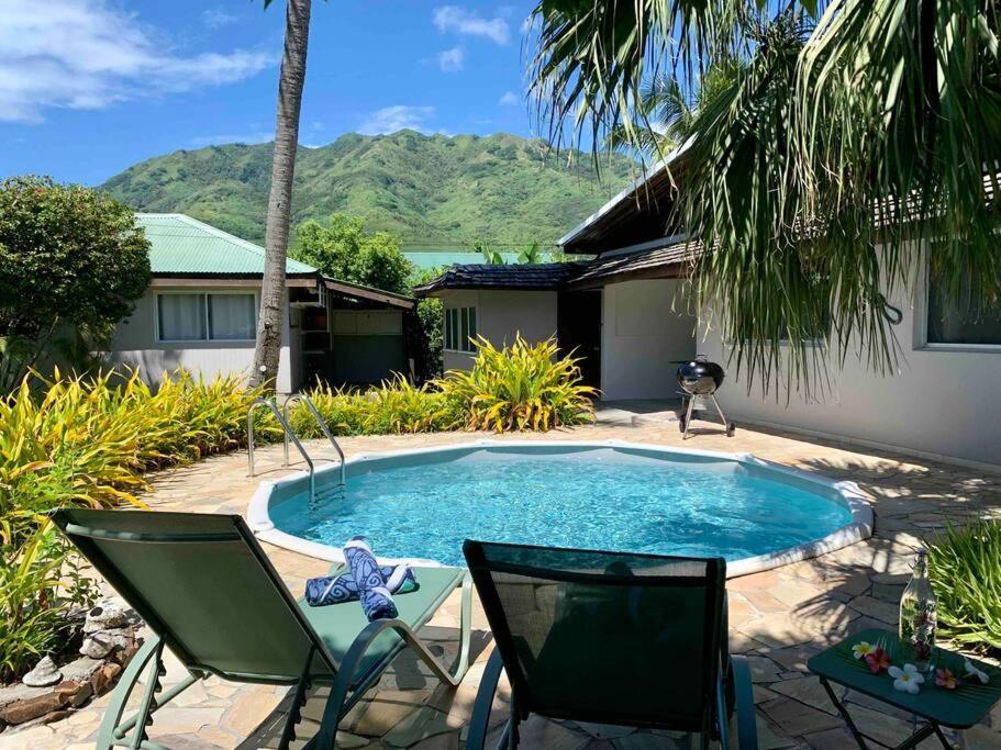 Villa Hoama Lodge Moorea Teavaro Exteriér fotografie