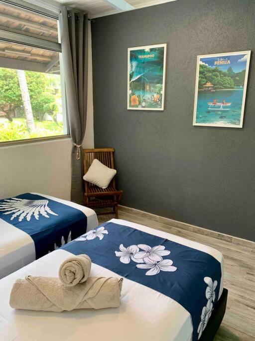 Villa Hoama Lodge Moorea Teavaro Exteriér fotografie
